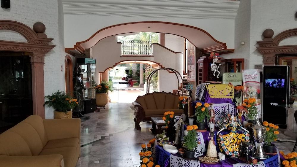 哈深达德拉诺里亚大酒店 阿瓜斯卡达特斯 外观 照片 Interior of the hotel